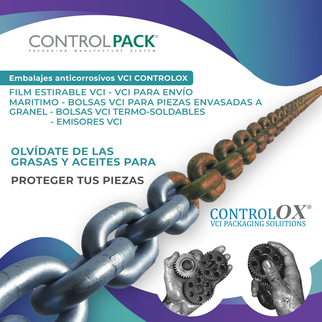 Embalajes anticorrosivos Controlox