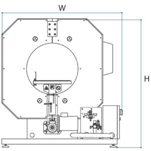 Máquina enfajadora y envolvedora Compacta -manual-dimensiones-2