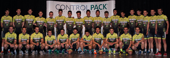 equipo ciclista controlpack 2016