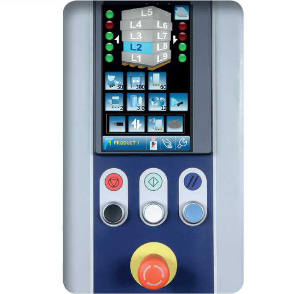 Panel de control MLC con touch screen - Envolvedoras automáticas de brazo Rototech