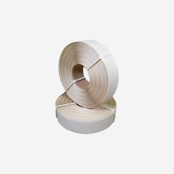 Polypropylene strap 13x0.8mm manual white