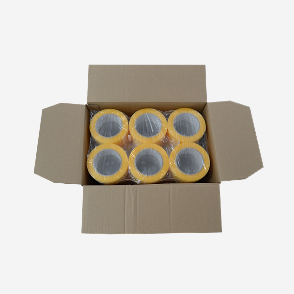 Caja Precinto Hot Melt transparente 48 mm x 132 m