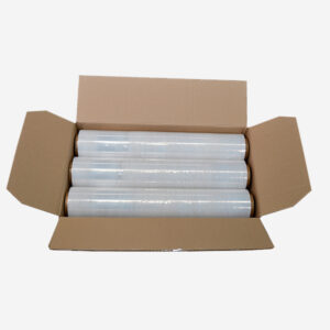 Caja film transparente
