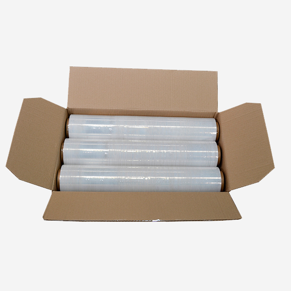 Caja film transparente