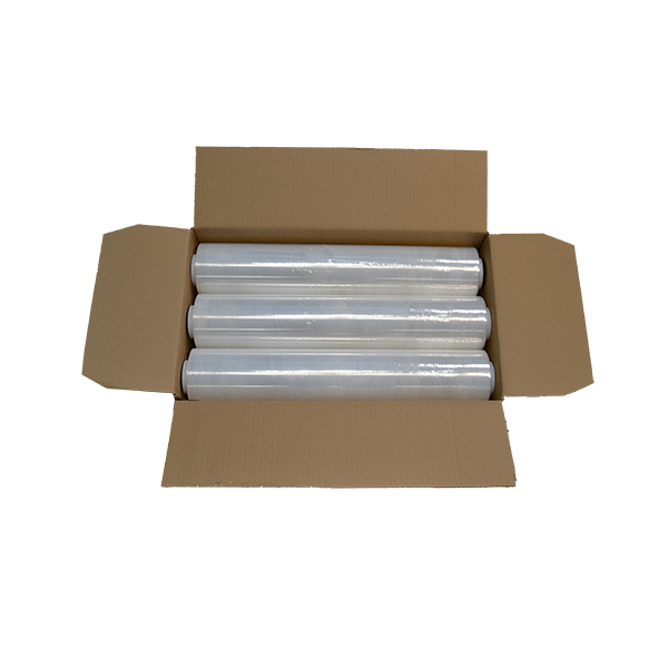 Film estirable manual 20 micras 1,4 kg transparente - Etiquetado y Embalaje  Madrid