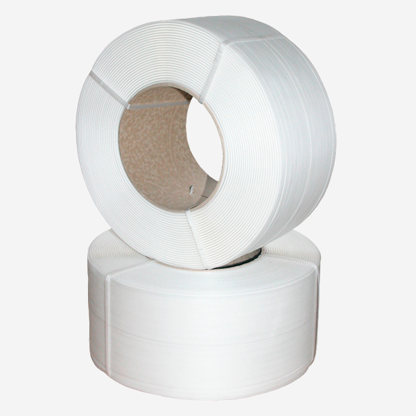 Fleje polipropileno 12x0,65 blanco D20