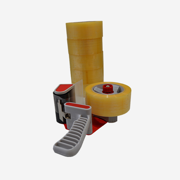 Precintador Precinto Hot Melt transparente 48 mm x 132 m