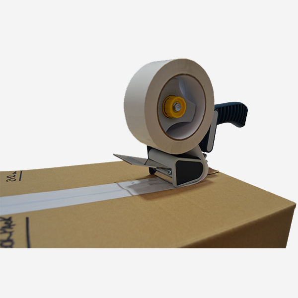 Precintado Cinta adhesiva polipropileno solvente blanco 48 mm x 132 m