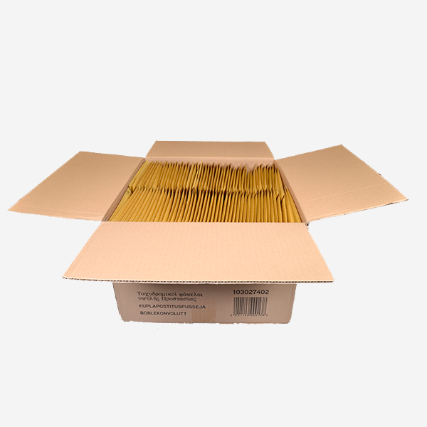 Caja sobre burbuja