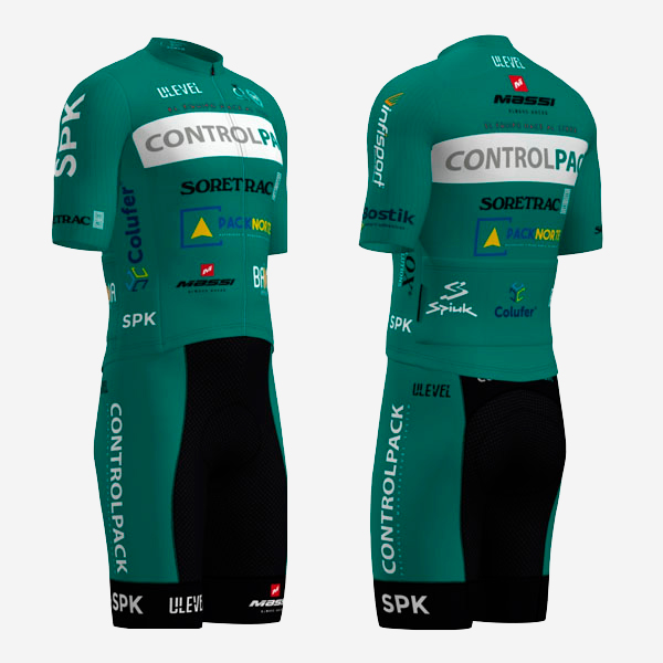 Equipación ciclista Controlpack maillot + culotte