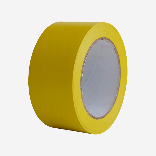 Cinta adhesiva marca suelos amarilla 50 mm x 33 m
