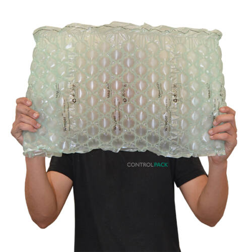 bobina plástico fabricar burbujas aire