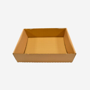 Caja automontable económica sin tapa superior