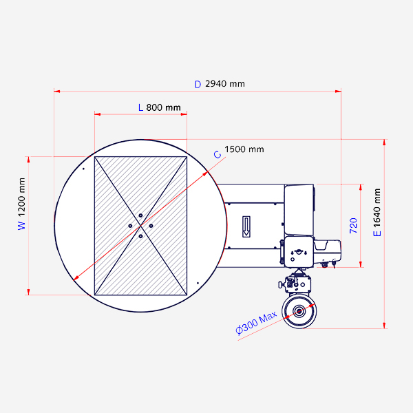 Plano ecoplat base superior