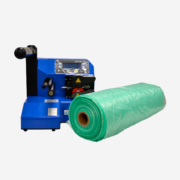 Bobina burbuja aire para SPK 7005 800mm y 300m con maquina