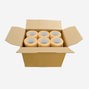 Caja Cinta adhesiva PVC 50x132 transparente