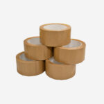 Cinta adhesiva PVC marrón 50 mm x 66 m