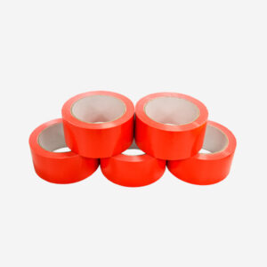 Agrupacion Cinta adhesiva PVC 50x66 color rojo