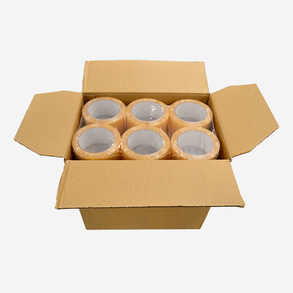 Caja Cinta adhesiva PVC 50x66 transparente