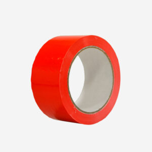 Cinta adhesiva PVC 50x66 color rojo
