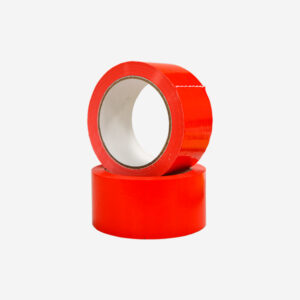 Cinta adhesiva PVC 50x66 color rojo