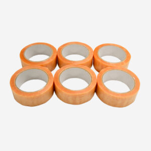 Pack 6 unidades Cinta adhesiva PVC 38x66 transparente