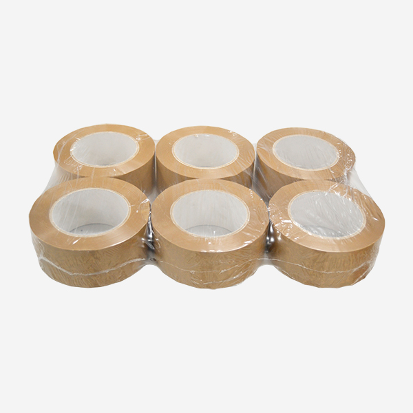 Pack de Cinta adhesiva PVC 50x132 marrón