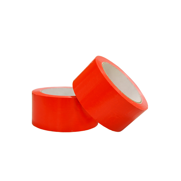 Cinta adhesiva PVC 50x66 rojo, económica y personalizable - Controlpack