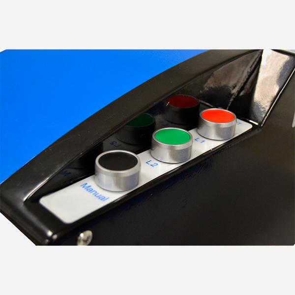 dispensador semiautomático papel engomado panel de control