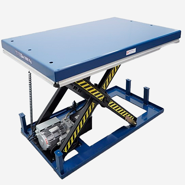 Mesa elevadora hidráulica eléctrica