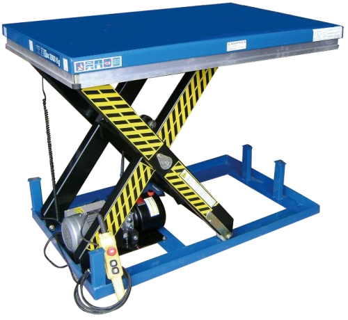 Mesa elevadora hidráulica eléctrica 1300x820 mm