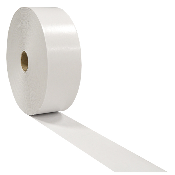 energía Visión Conciliar Rollo papel engomado blanco 48mm x 200m. Sostenible y seguro.