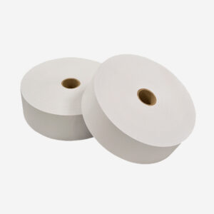 Rollos Cinta de papel engomado blanco liso 48 mm x 200m 70 gr.