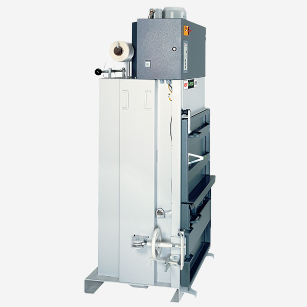 Compactadora V-Press 610 lateral