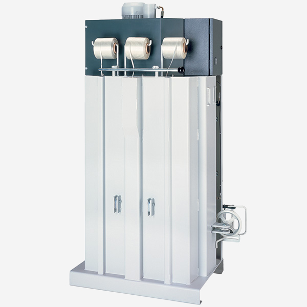 Compactadora V-Press 610 parte trasera
