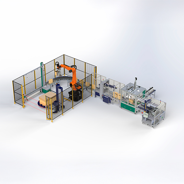 Línea automática de embalaje Pack & Box