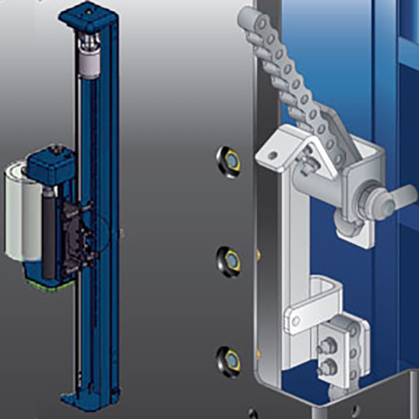 Enfardadora Rotoplat 708 detalle