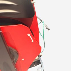 Flejadora semiautomática de palets con lanza Ergopack X-pert soporte del fleje