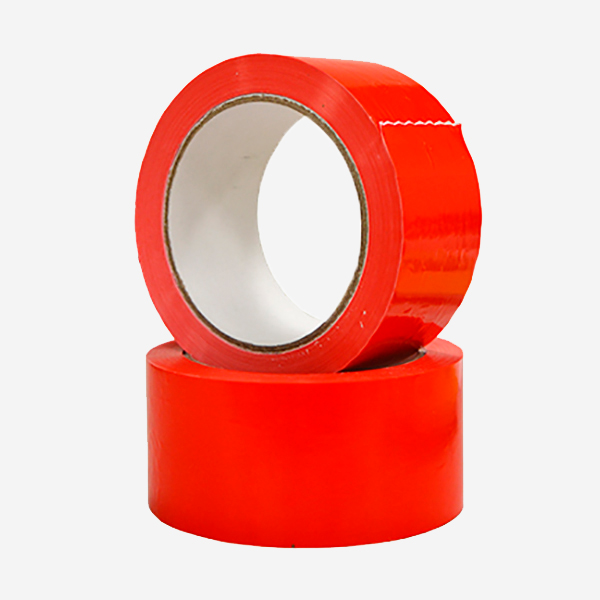 cinta-adhesiva-acrilica-roja-economica Precinto PP acrílico rojo 48 mm x 125 m