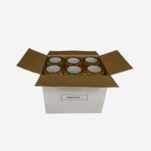 Caja Precinto PP acrílico transparente 72mm x 132m