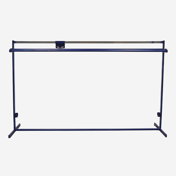 Portarollos para cortar láminas cubrepalets de 150 cm frontal