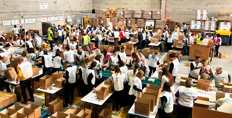 CONTROLPACK COLABORA CON EL BANCO DE ALIMENTOS PARA EL GRAN RECAPTE 