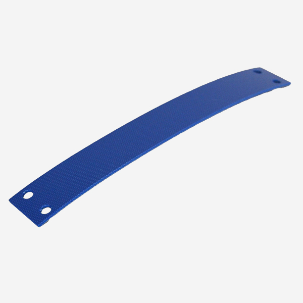 Correa azul puerta batería