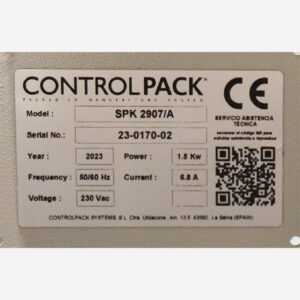 Soldador en L SPK 2907A matricula