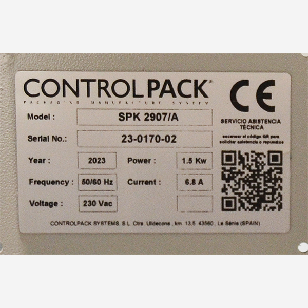 Soldador en L SPK 2907A matricula