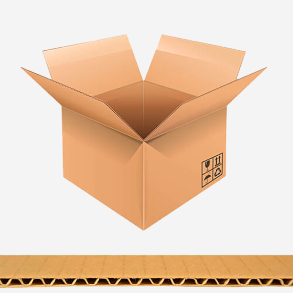 Cajas de cartón de canal simple