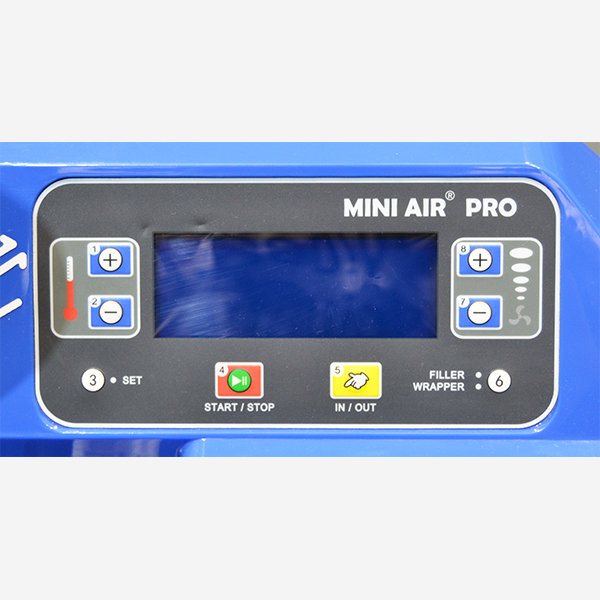 Máquina de relleno SPK 7005 panel de control