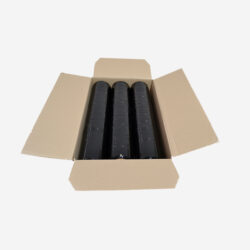 Film estirable negro en caja lateral
