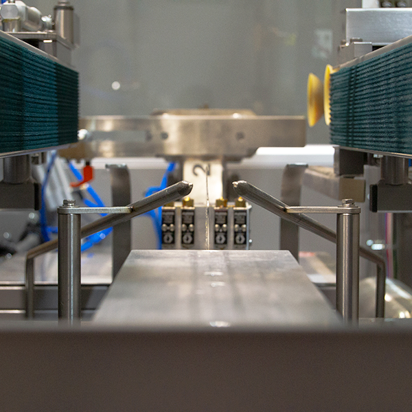 Formadora de cajas de alta producción detalle