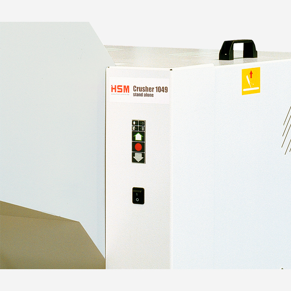 PET-Crusher 1049 SA panel de control